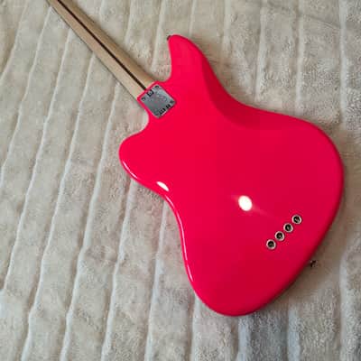 Fender Mark Hoppus Signature Jaguar Bass 2023 - Hot Pink image 4