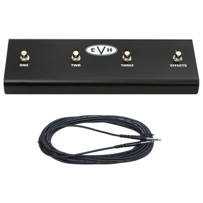 Fender EVH 4-Button 3-Channel Footswitch for EVH 5150 III 50 Watt Head (009-1166-000) image 1