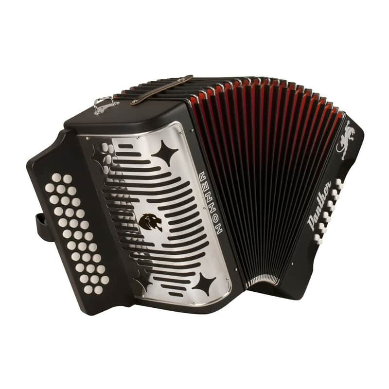 Hohner Panther II Diatonic Accordion - Key of GCF image 1