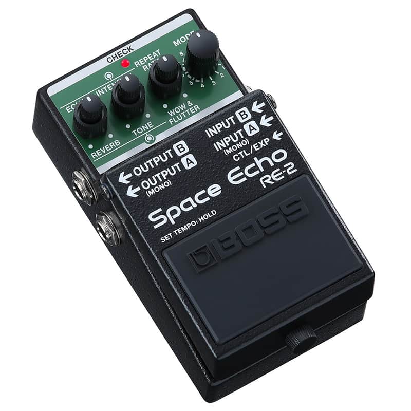 Used Boss RE-2 Space Echo Delay and Reverb Guitar Effects Pedal image 1
