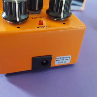 Boss DS-1 Distortion (Black Label) Vintage 1989 - Orange image 5