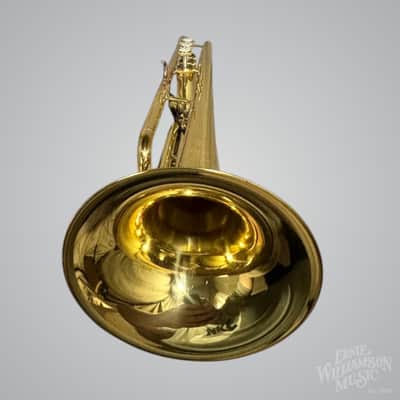 Yamaha YTR-8310ZII Professional Custom Z Trumpet.445, Yellow Brass Bell image 5