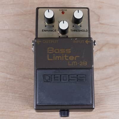 Boss LM-2B Bass Limiter (Silver Label) 1993 Brown image 2