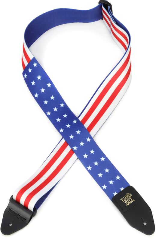 Ernie Ball Premium Guitar Strap Stars and Stripes image 1