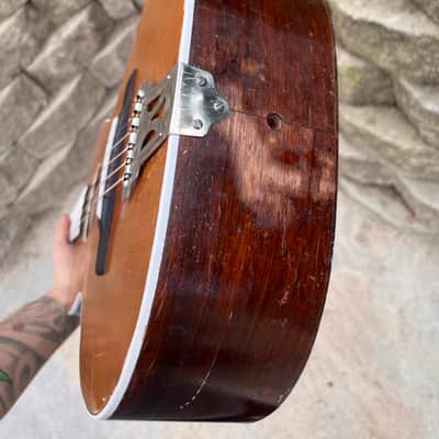 Bruno Parlor, Guitar, Brazilian rosewood, sides and back 1920s image 11