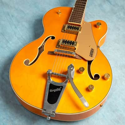 USED Gretsch G5428TG-59 Limited-Edition Electromatic Orange Stain 2023 Hollow Body Electric Guitar - No Bag/Case image 1