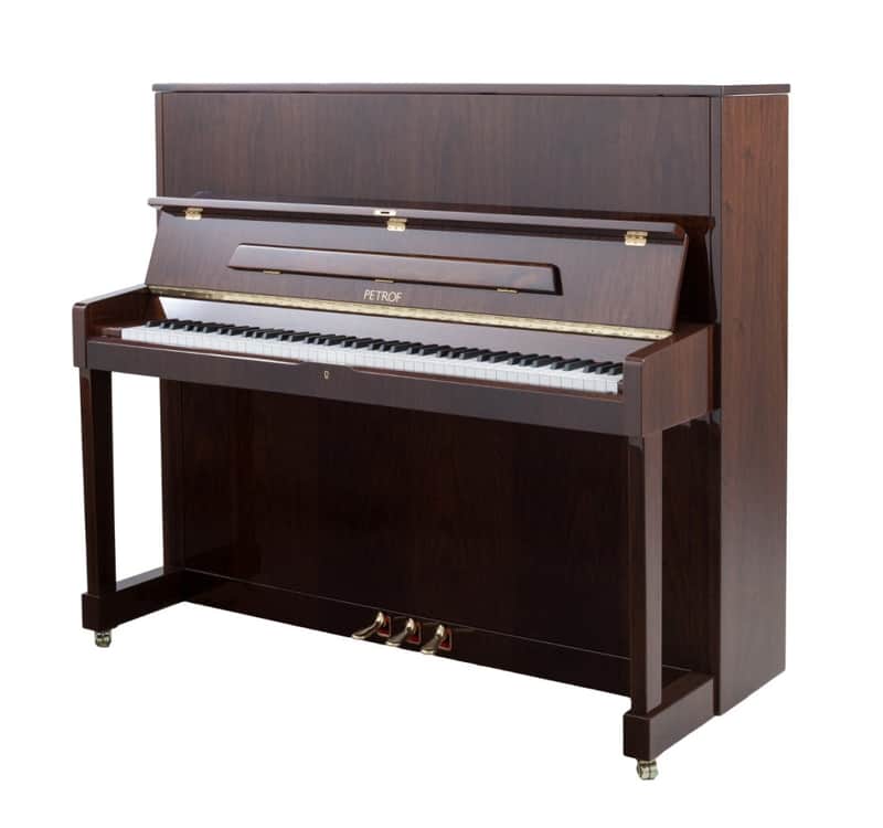 Petrof P 125 M1 Walnut high polish Upright Pianos image 1