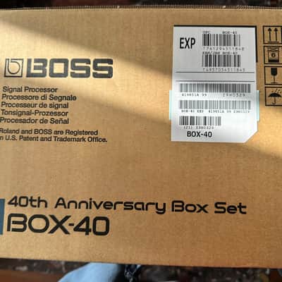 Boss BOX-40 40th Anniversary Box Set 2017 - Green/Red/Yellow image 15
