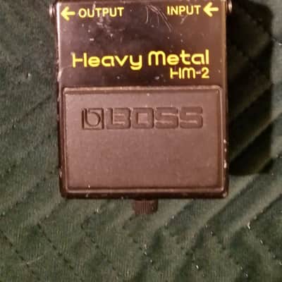 Boss HM-2 Heavy Metal (Black Label) 1988 - 1992 - Black image 1