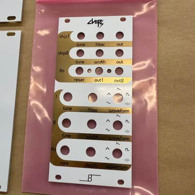 Cre8Audio Chipz Eurorack Synthesizer FACEPLATE Lot image 3