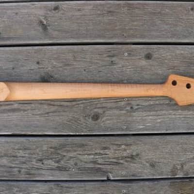 Precision Bass neck, lefty, flamed roasted maple image 2