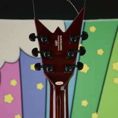 Used Firefly FFVX Pro Dimebag Style Electric Guitar - Flame Maple Top, Cross Inlay image 9