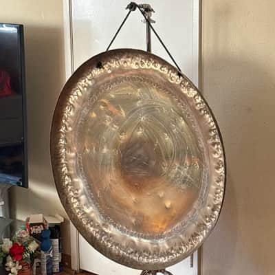 Shawn Aceto 36" Hand Made Gong ALCHEMY Sound Healing Bath Therapy Percussion VIDEO! image 8