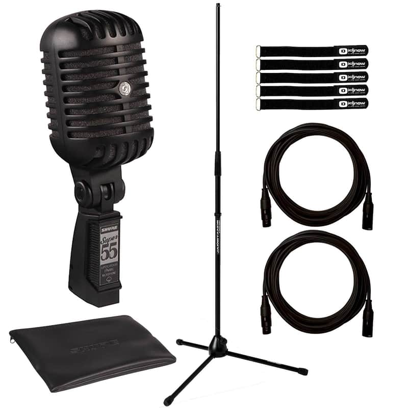 Shure Super 55-BLK Limited Edition Pitch Black Dynamic Vocal