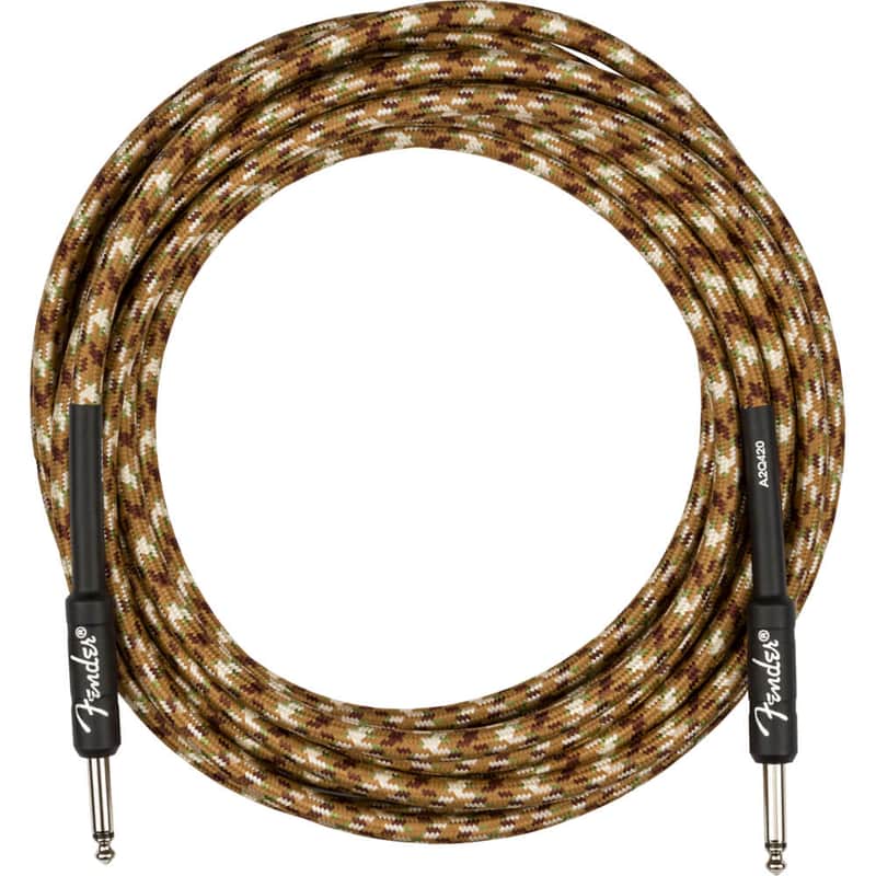 Fender Professional Series Straight TS Instrument Cable - 18.6' image 1