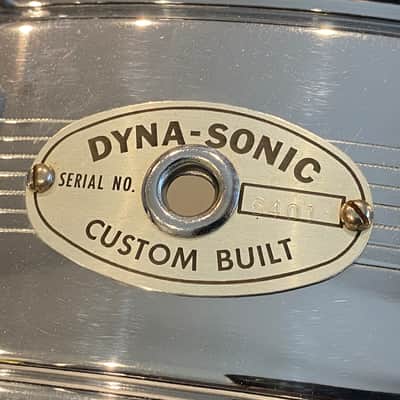Rogers 7-Line 5x14 Vintage Dynasonic Snare Drum image 10