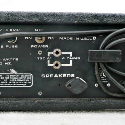 Peavey Series 260 Monitor Power Bass / Guitar Amp Head - PV Music Guitar / Electronics Shop Inspected, Serviced and Tested - Excellent Working Condition - Very Good Cosmetic Condition - Fast Shipping image 11