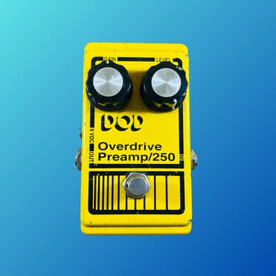 DOD Overdrive Preamp 250 Vintage 1980s | Reverb
