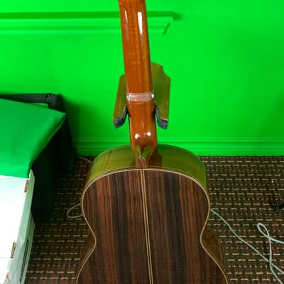 Yamaha GC-10A Solid Cedar Top 1981 Natural with humicase image 11
