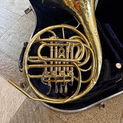 C. G. Conn 6D Double French horn. Made in USA image 8