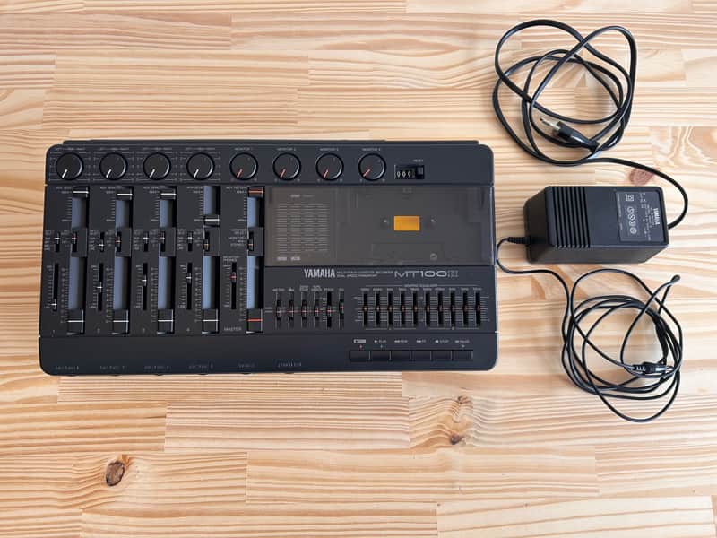 Yamaha MT100II Analog Multitrack Recorder 4 track casette studio mixer Made in Japan Excellent Condition in Org. Box with Org. Power Supply image 1