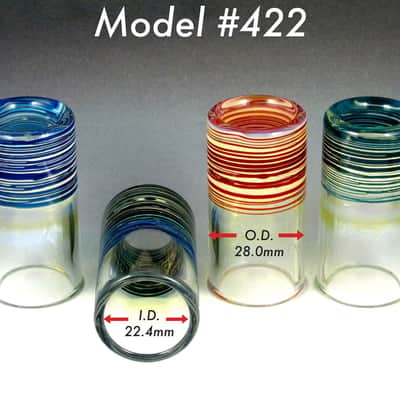 SILICA SOUND SLIDES - 422 LARGE SHORTY - COLOR - MEDIUM WALL, SHORTY, 28mm image 2