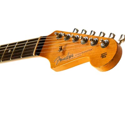 Fender Custom Shop Limited Edition Masterbuilt (Todd Krause) Michael Landau Coma Stratocaster Relic Coma Red #R135584 image 9