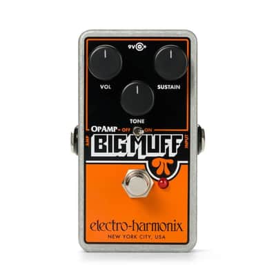 Electro-Harmonix Op Amp Big Muff Pi 2017 - Present - Black/Orange image 2