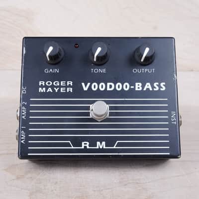 Roger Mayer Voodoo-Bass Distortion and Line Splitter Original LM108N Op Amp Made in UK image 2
