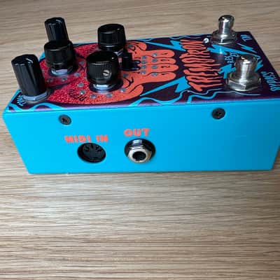 Stone Deaf FX Tremotron Analog Tremolo 2010s - Blue/Orange image 4