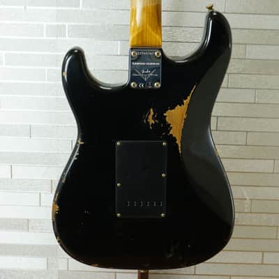 Fender Custom Shop 2025 LTD Roasted Dual-Mag II Stratocaster Relic - Aged Black image 2