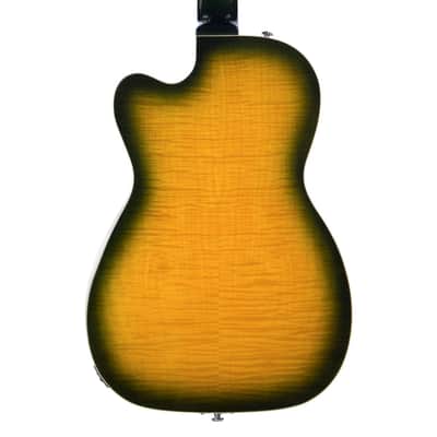 Airline Guitars Tuxedo Dragonburst Flame image 2