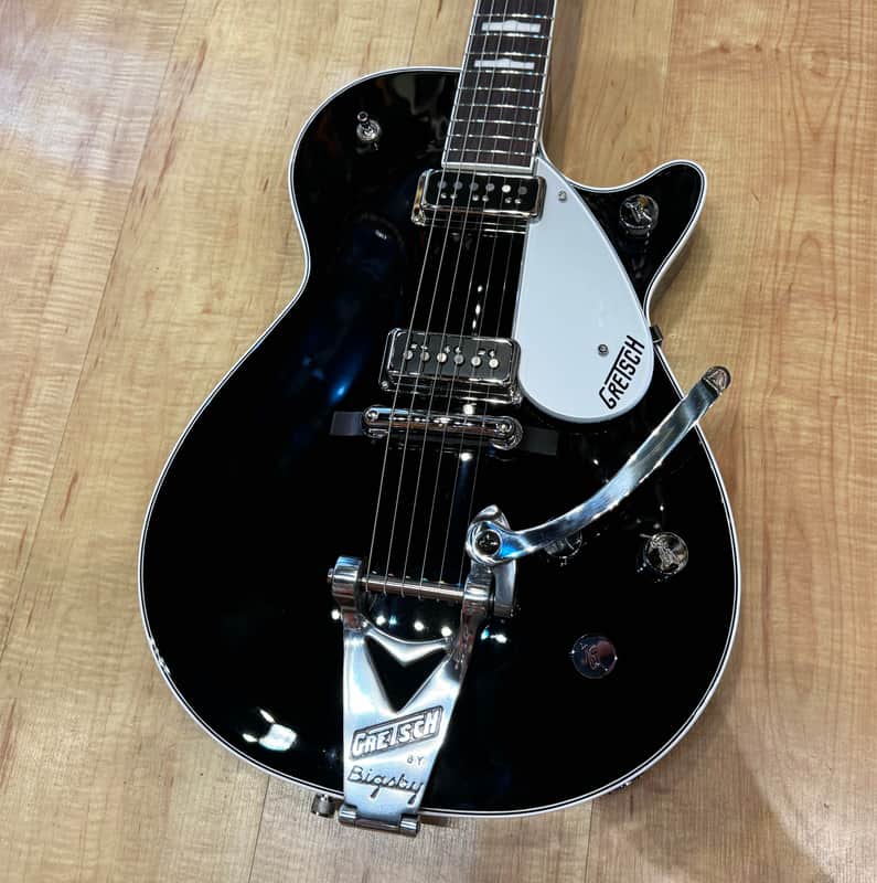 Gretsch G6128T-GH George Harrison Signature Duo Jet Electric Guitar 2024 - Black image 1