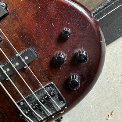 Ibanez GSR200B Gio Soundgear 2014 - Walnut Flat + Case image 10