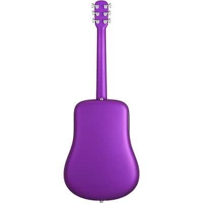 LAVA MUSIC LAVA ME 4 Carbon Fiber 38" Acoustic-Electric Guitar With Airflow Bag - Regular Purple image 4