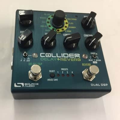 Source Audio Collider Stereo Delay+Reverb Pedal w/ Original box & paperwork image 2