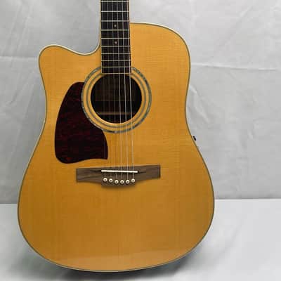 Ibanez AW70ECE-NT Artwood Mahogany Left Handed Acoustic Guitar Natural High Gloss image 1