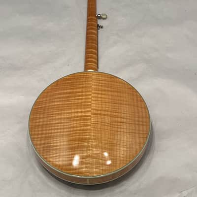 Gold Tone OB-250LE Orange Blossom Resonator Banjo 2006 Natural Flamed Maple w Case image 3