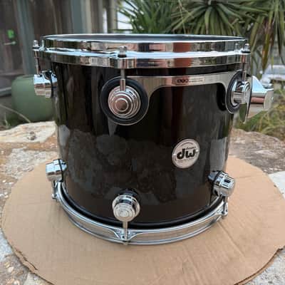 DW Collectors Piano Black Maple 13 x 11 Tom Drum Collector's - EXCELLENT image 8