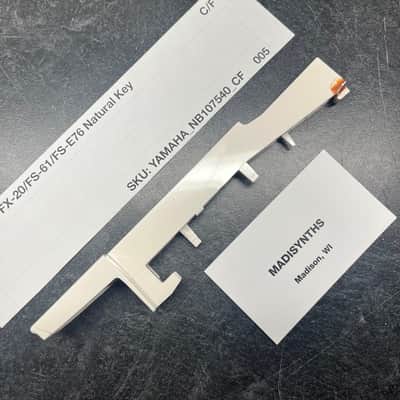 ORIGINAL Yamaha/Korg Replacement C/F Key (NB107540) for Yamaha DX7/DX5/DX9, SY77/SY85/SY99, Korg M1, Wavestation, Z1, etc image 2