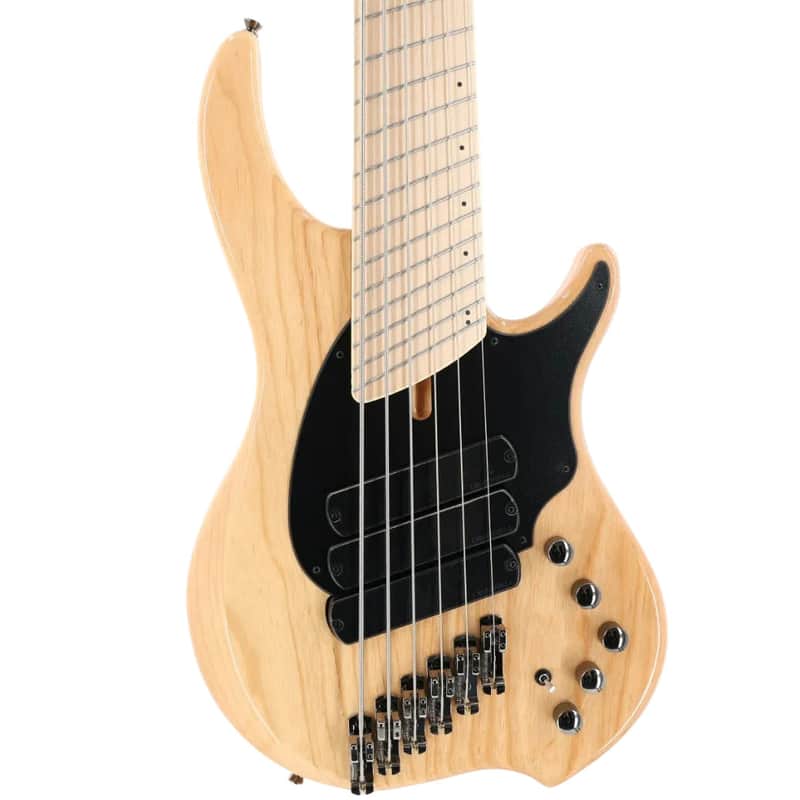 Dingwall Combustion 3X 6-String Multi-Scale Bass - 3-Pickup Natural  w/Maple Fretboard image 1