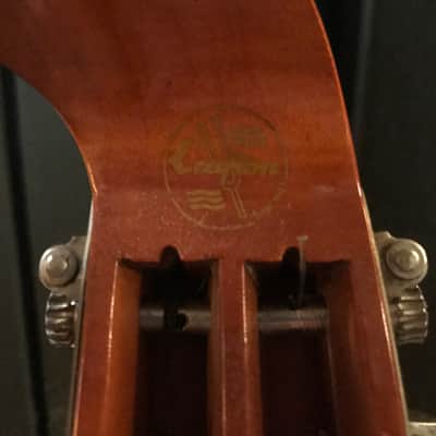 Crafton Swedish Lute 1950 Natural Mahogany image 2