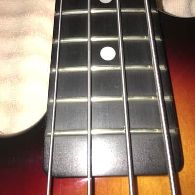 USA G&L L-1000 2014 3 Tone Sunburst lefty image 14
