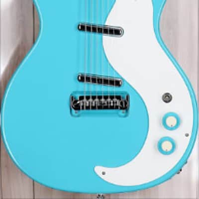 Danelectro'59M- Nos+ Double Cutaway Baby Come Back Blue New, D59M-PLUS-BCB image 3
