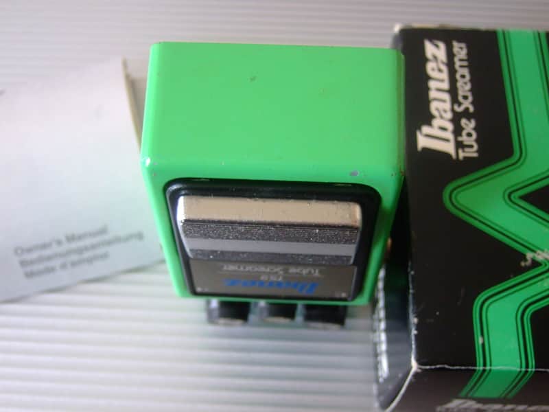 【1st Reissue】Ibanez TS9 Tube Screamer VINTAGE IBANEZ 1981 TS-9 TUBE SCREAMER PEDAL w/HIGHLY SOUGHT AFTER