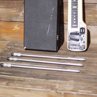 Guyatone HG-306C Steel Guitar 1960's - Vintage White image 5