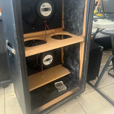 JBL 140K 15" Speakers(Pair), in Vintage Kustom Bass Cab. on Wheels. image 3
