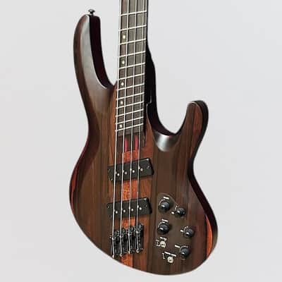ESP LTD B-1004 Multi-Scale 4 String Electric Bass Guitar - Natural image 3