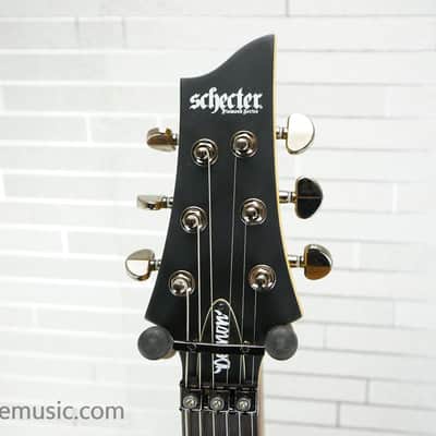 Schecter Demon-6 FR - Aged Black Satin image 12