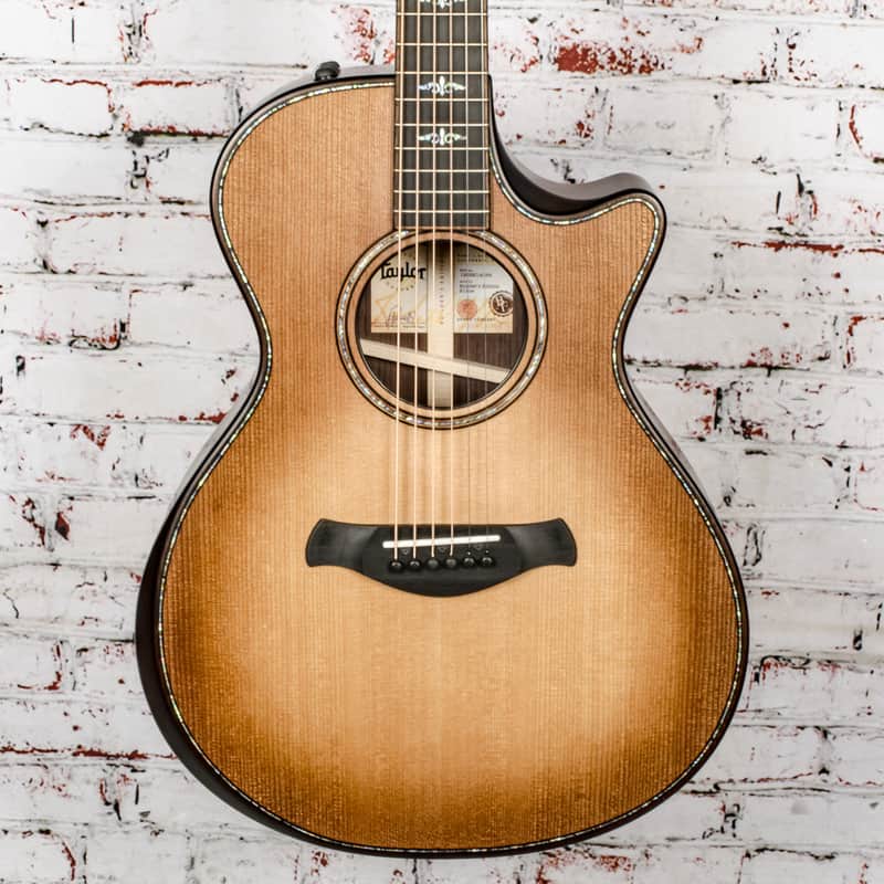 Taylor - 912ce Builders Edition - Acoustic-Electric Guitar - Wild Honey Burst - w/ Taylor Deluxe Hardshell Brown Case - x4064 USED image 1